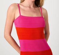 French Connection - Bodycon Knit Mini Strappy Dress