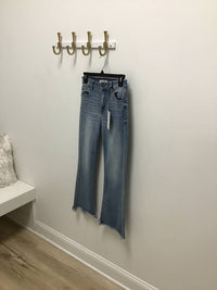 Hidden - happi high rise cropped flare jeans