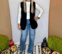 Miss Sparkling - Double Breasted Blazer Vest