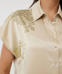 Esqualo - Signe Sequins Batwing Blouse