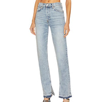 Re/Done - Women's 70s High Rise Skinny Boot Jeans