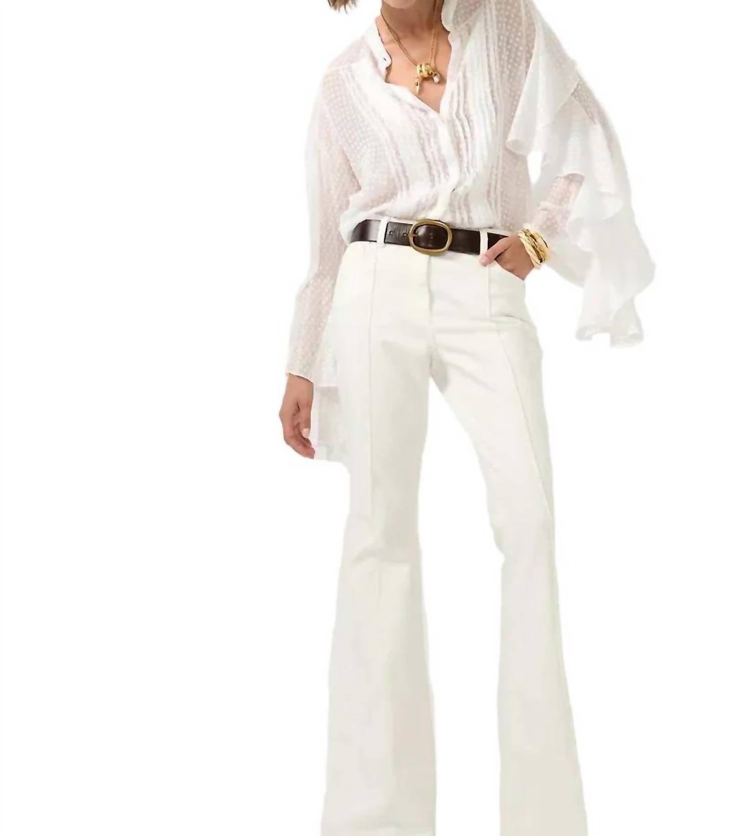 Barbara Bui - Plumetis Silk Shirt