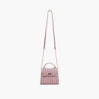 Like Dreams - Women's Neo Pastel Straw Crossbody Bag