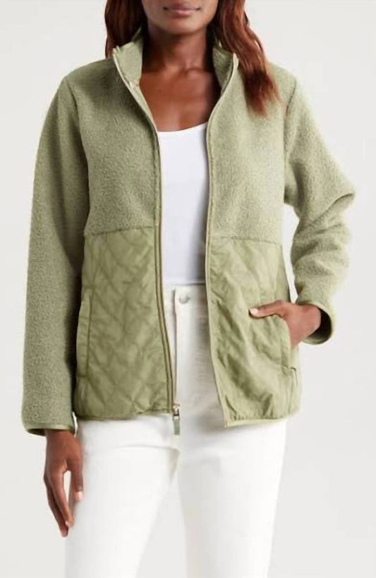Tommy Bahama - Quilted Faux Sherpa Jacket