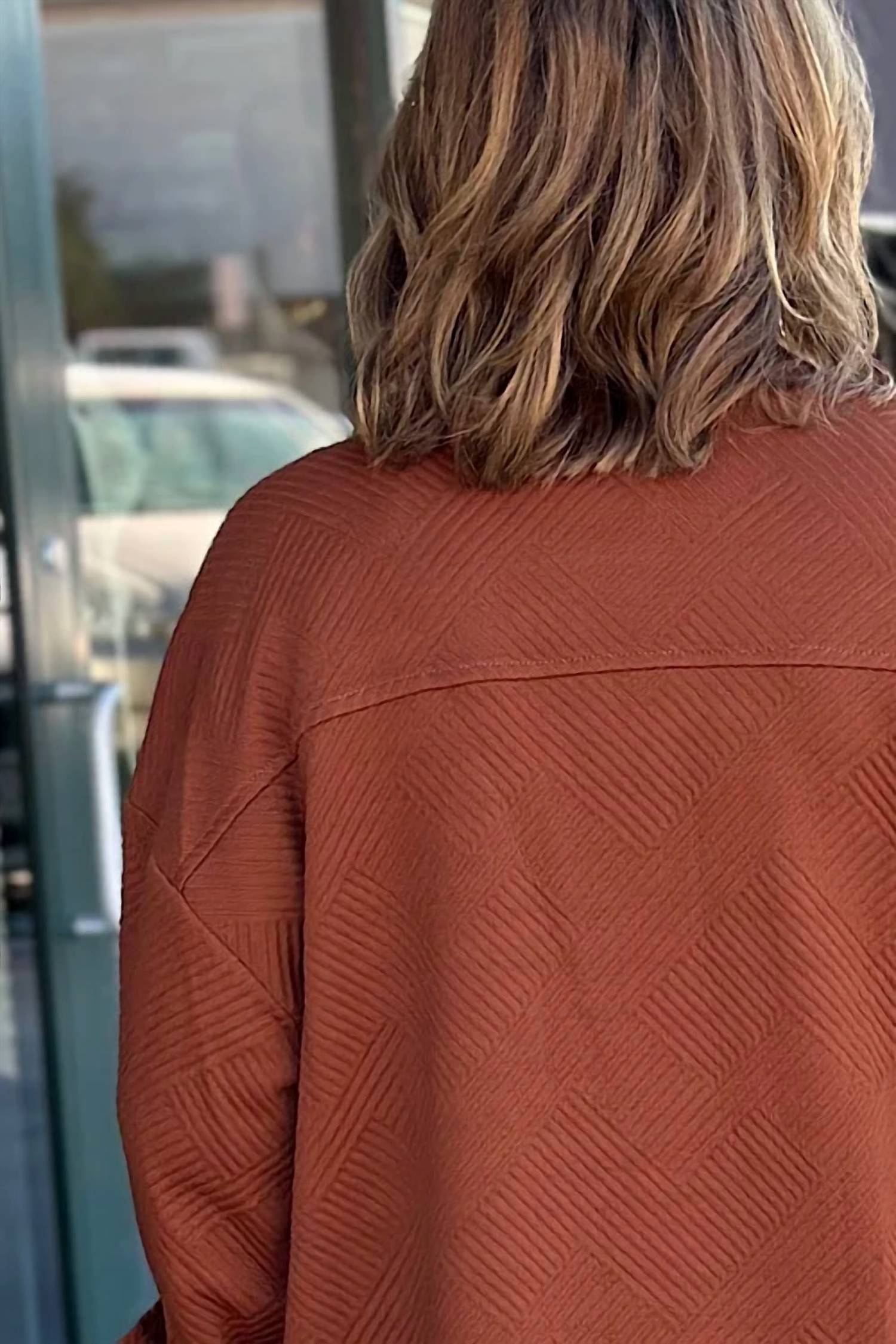 Staccato - Women's Carter Textured Overshirt Duster Jacket
