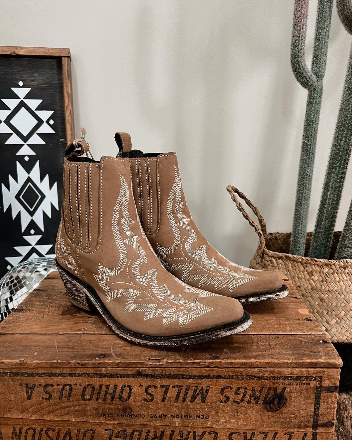 Liberty Black - Women's Simone Taupe Booties