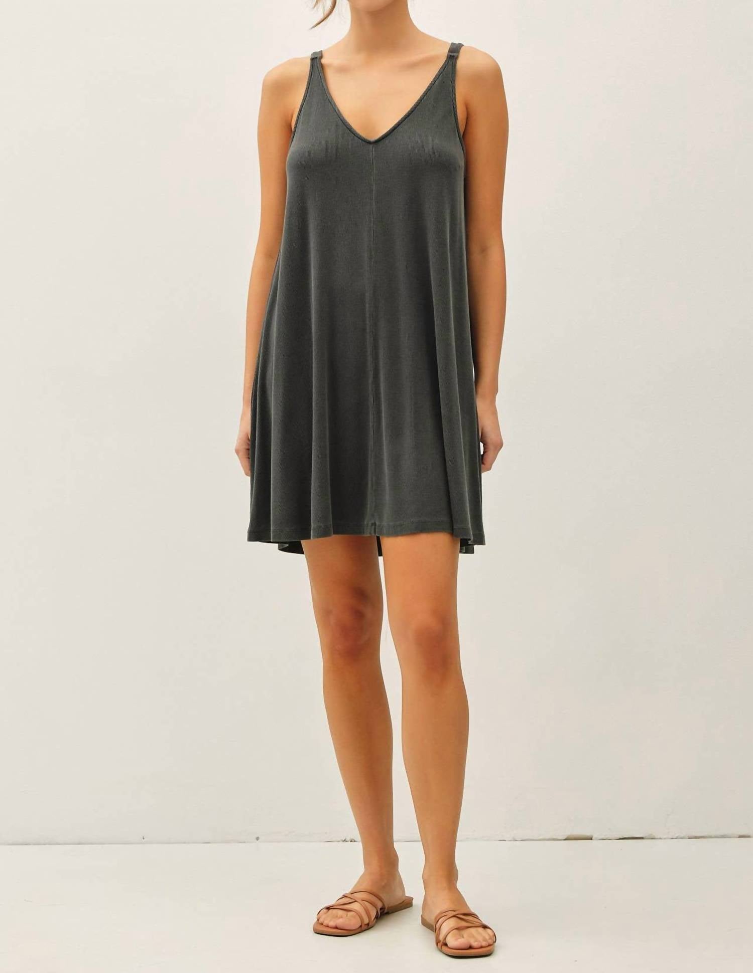 Be Cool - Ruby Ribbed Knit Dress