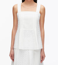 3.1 Phillip Lim - Broderie Anglaise Patchwork Camisole Top