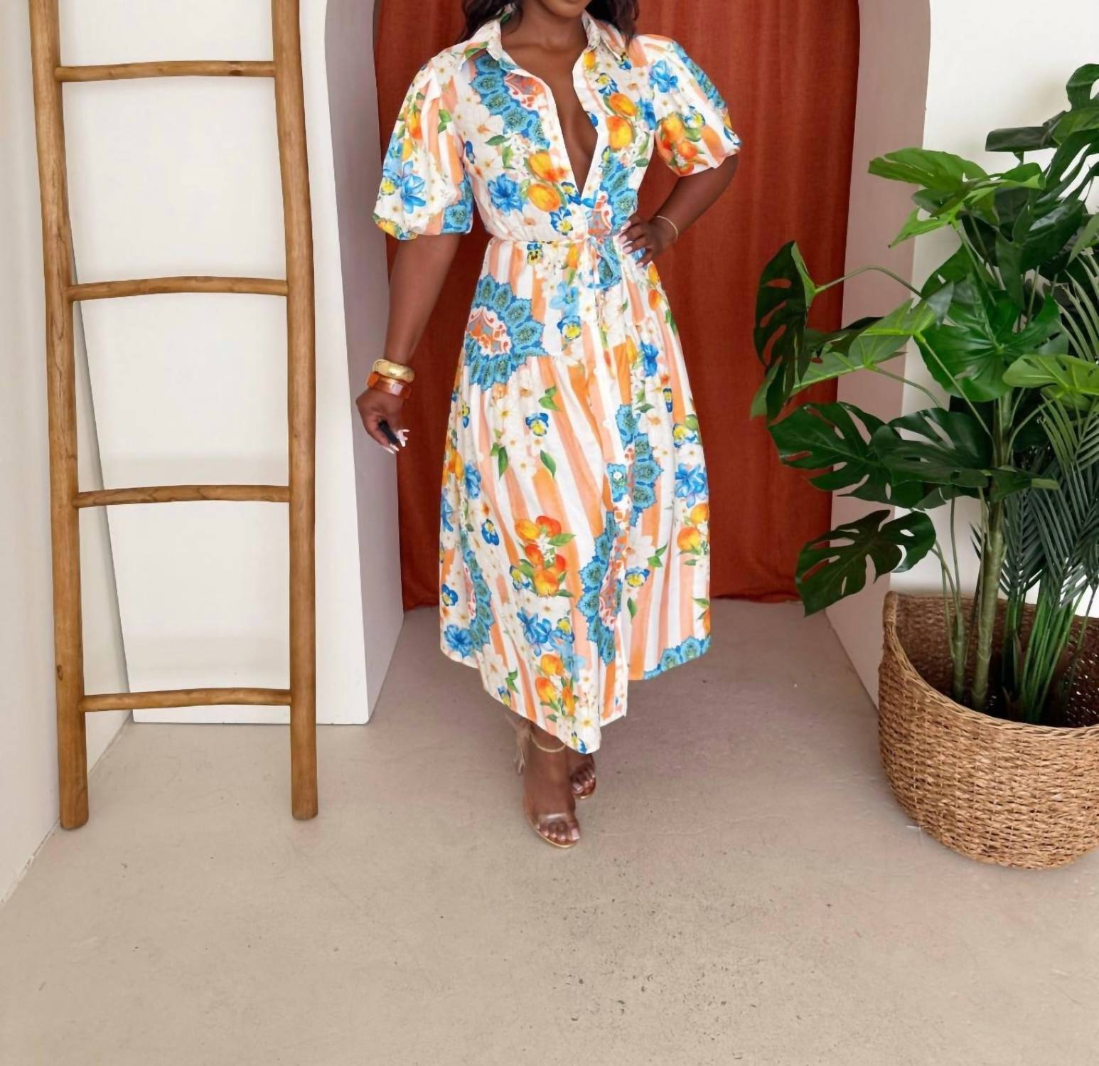Tfy Collection - Citrus Maxi Dress