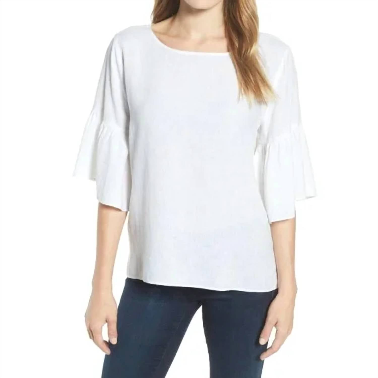 Nic + Zoe - Linen Rumba Top