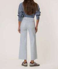 Kut From The Kloth - Meg High Rise Wide Leg Raw Hem Jeans