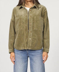 Dear John Denim - Gina Button Front Oversized Denim Jacket