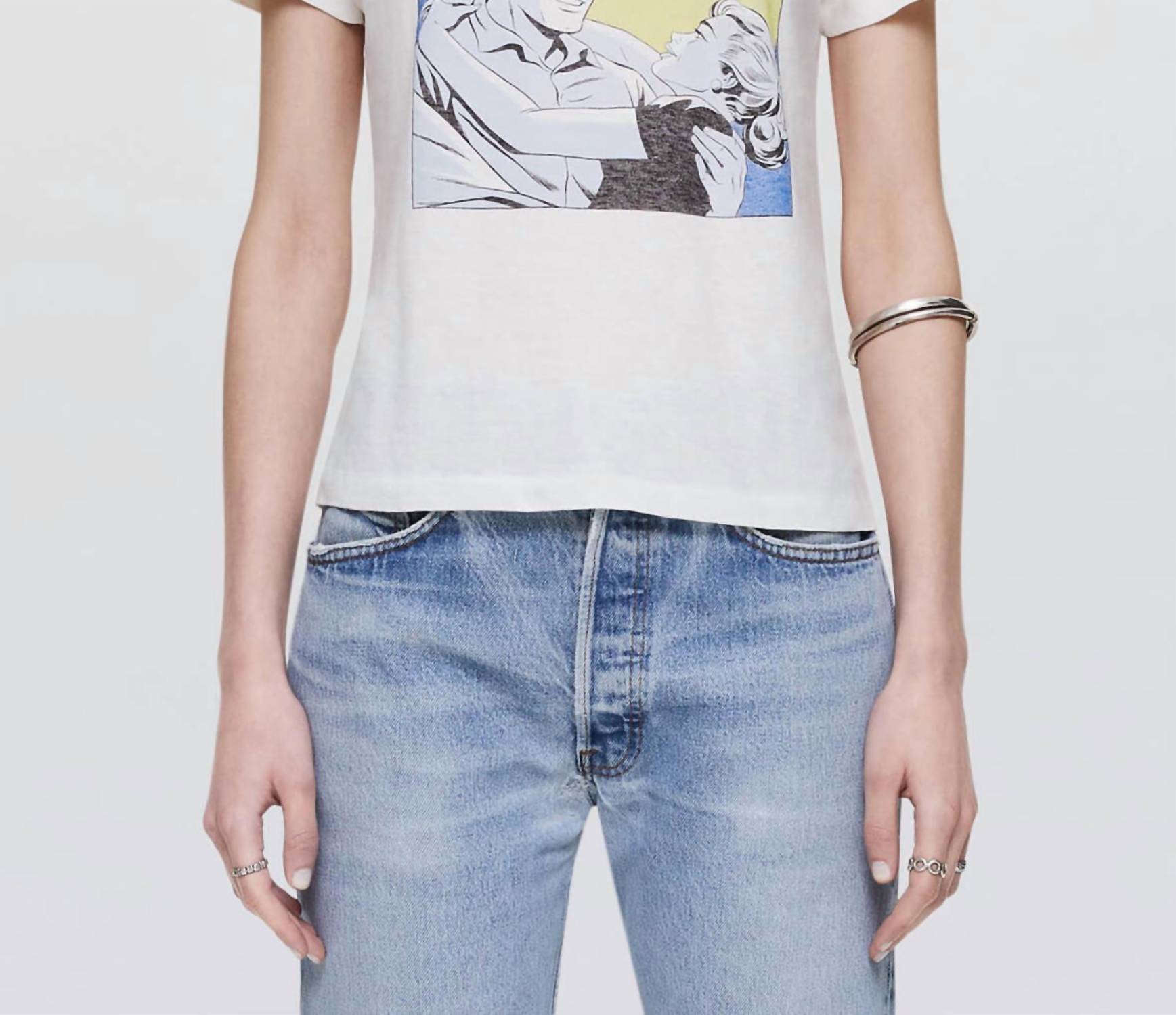 Re/Done - Love You To The Moon Classic Tee