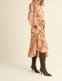 &Merci - Patch Perfect Patchwork Midi Dress