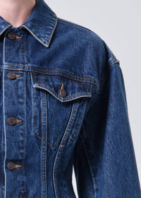 AGOLDE Myra Jean Jacket in volume - women's jacket - view 5