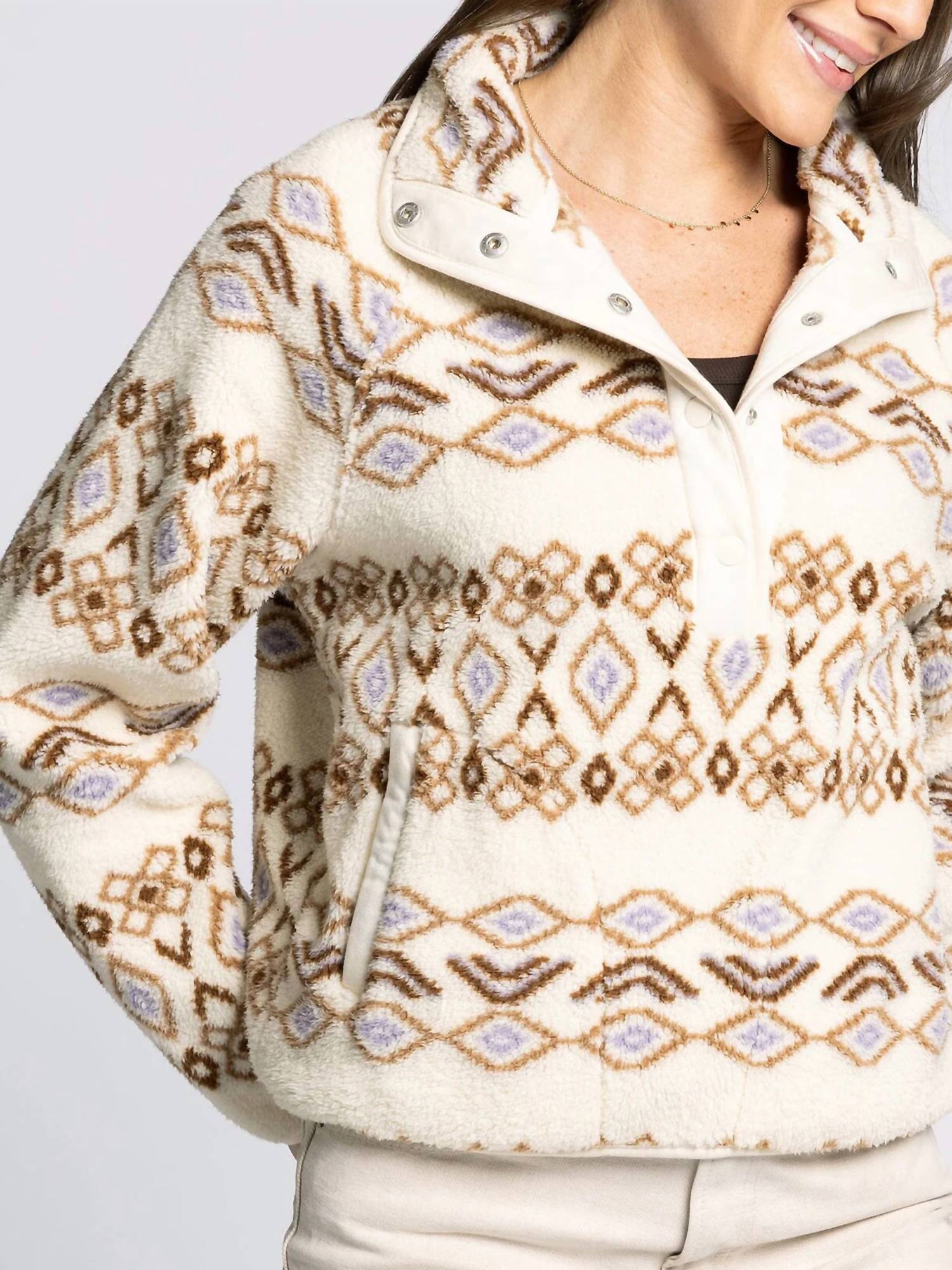 Thread & Supply - Piper Half-snap Pullover