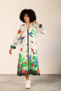 Maude Vivante - Eliza Poplin Button Down Midi Dress