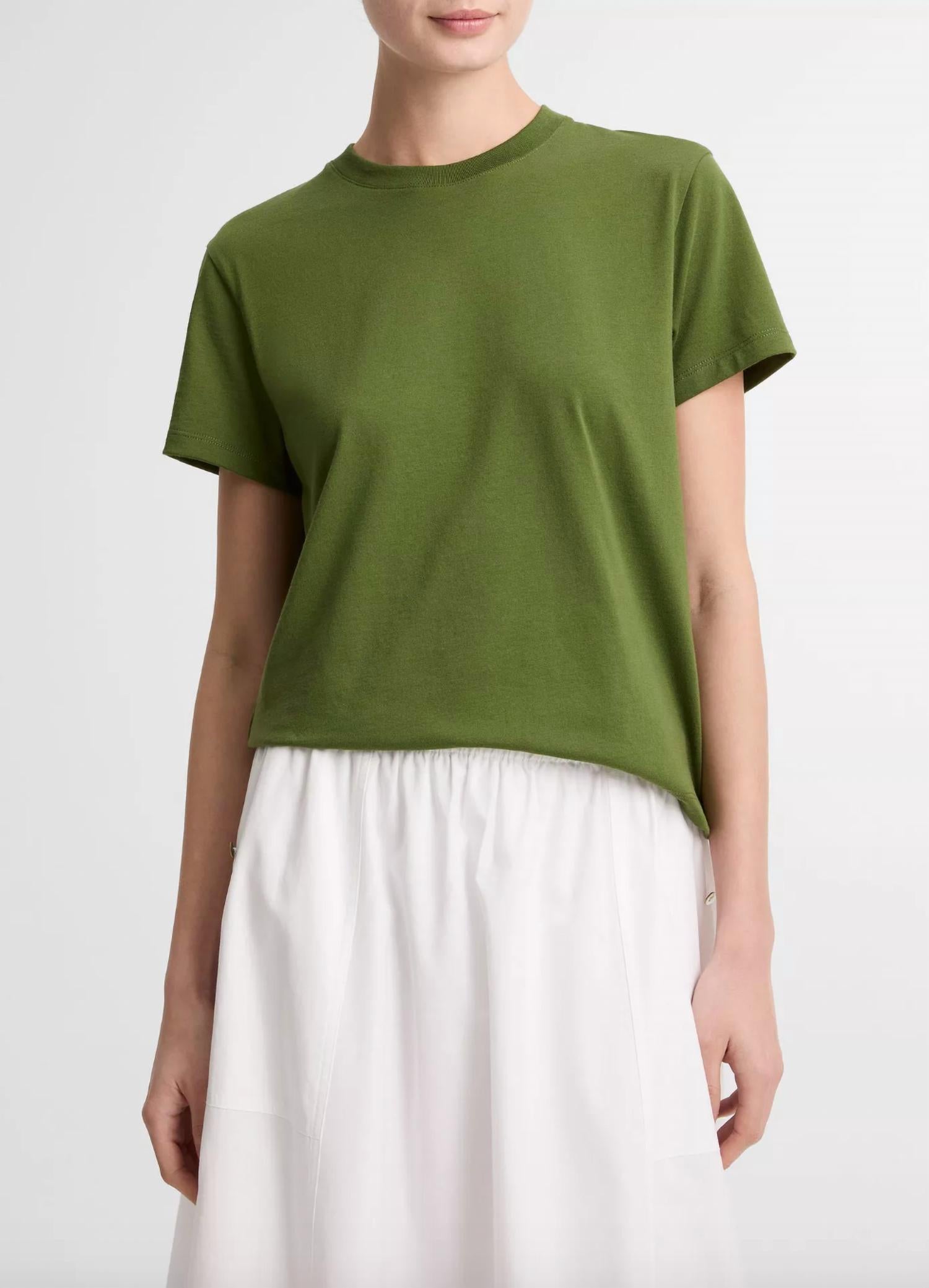 Vince - Women's Short Sleeve Crew Neck Tee