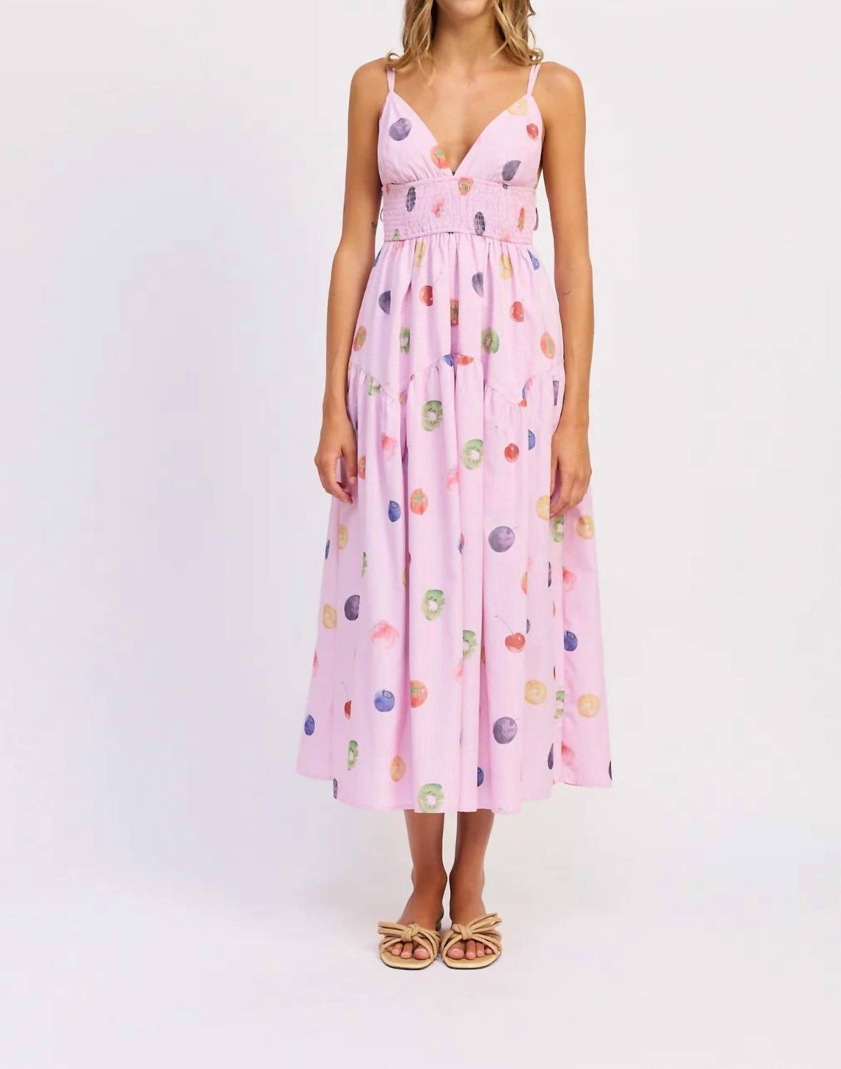 En Saison - Women's Fruit Medley Maxi Dress