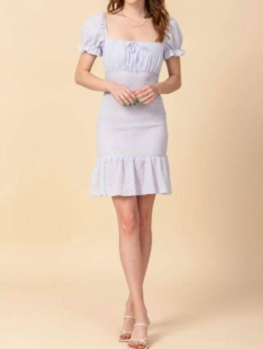 Hyfve - Sweetness Eyelet Bodycon Dress