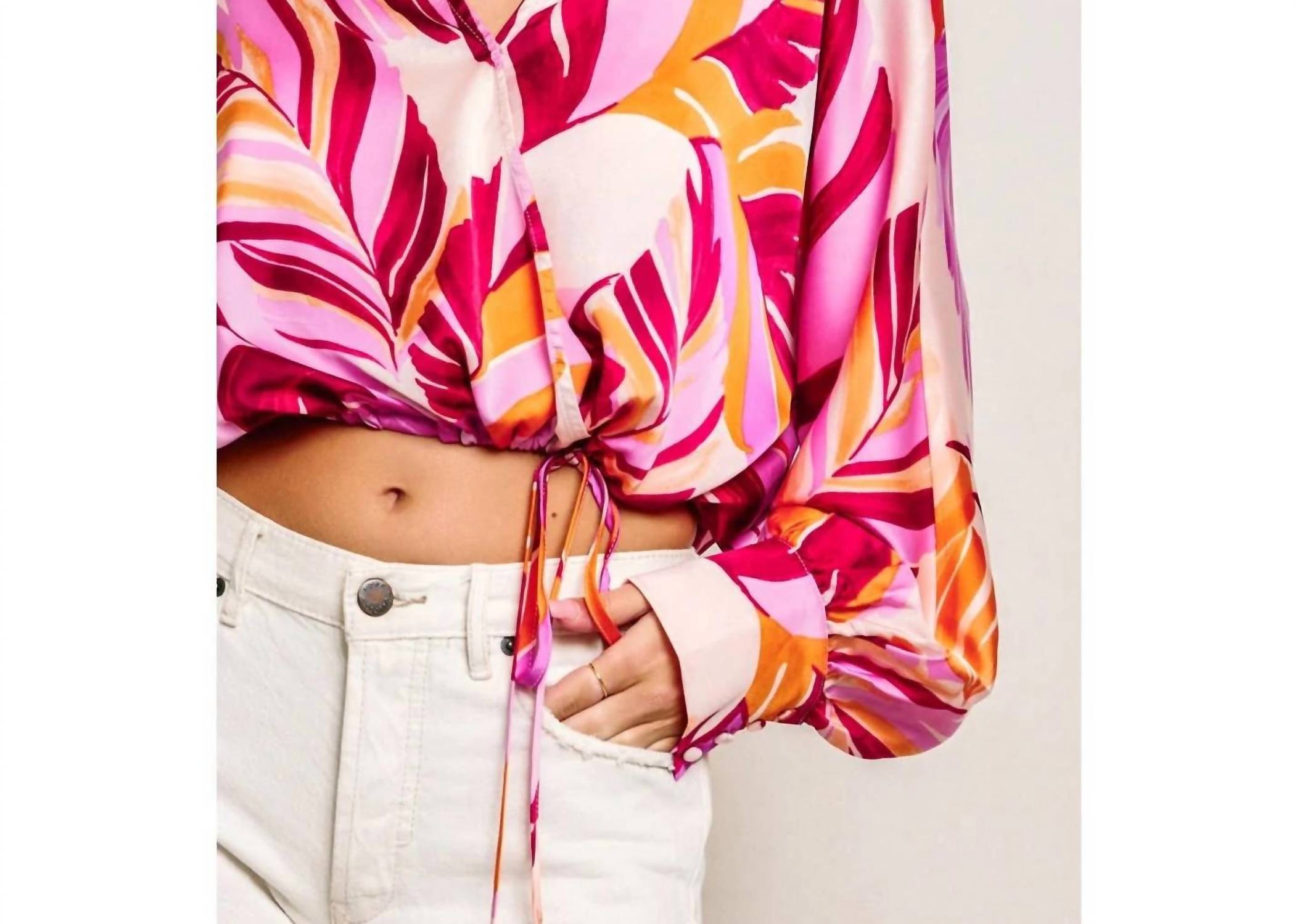 Dress Forum - Berry Kiss Surplice Top