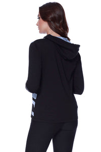 Angel - Abstract Hooded Cardigan