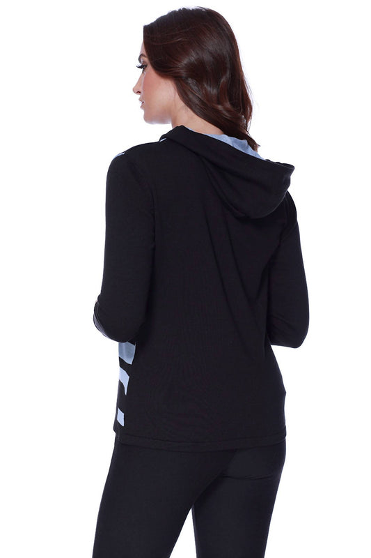 Angel - Abstract Hooded Cardigan