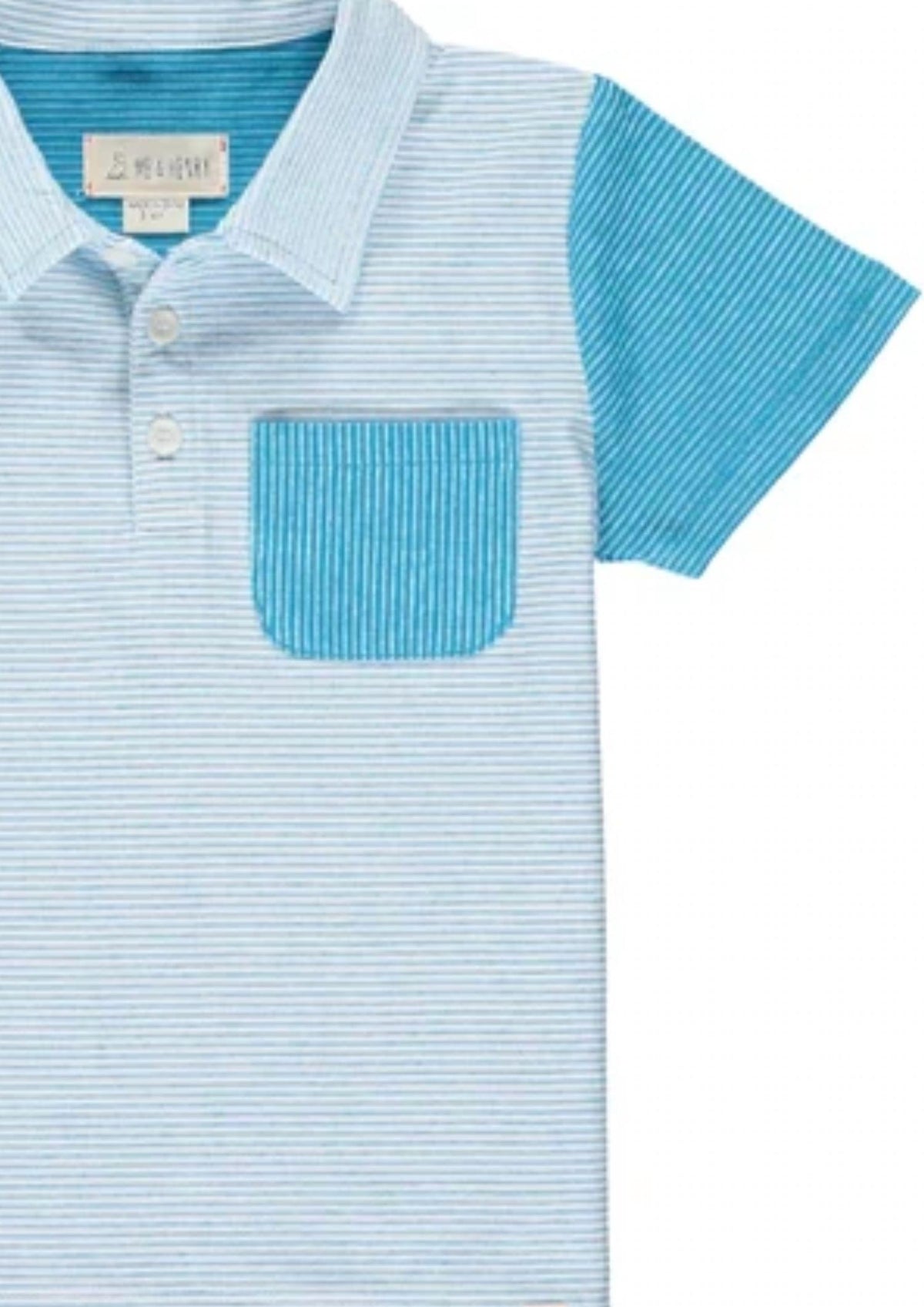 Me & Henry - Boy's Halyard Striped Polo