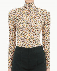 Ulla Johnson - Aurelia Jersey Turtleneck Long Sleeve Top