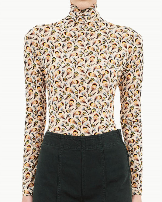 Ulla Johnson - Aurelia Jersey Turtleneck Long Sleeve Top