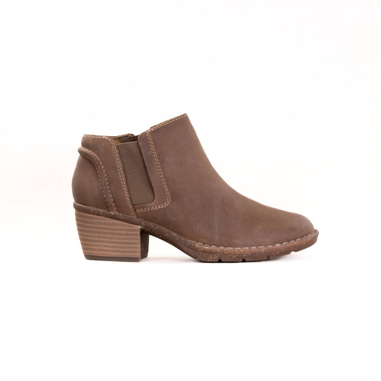 Clarks Women's Kastela Lo Ankle Boot in pebble leather - women's shoe