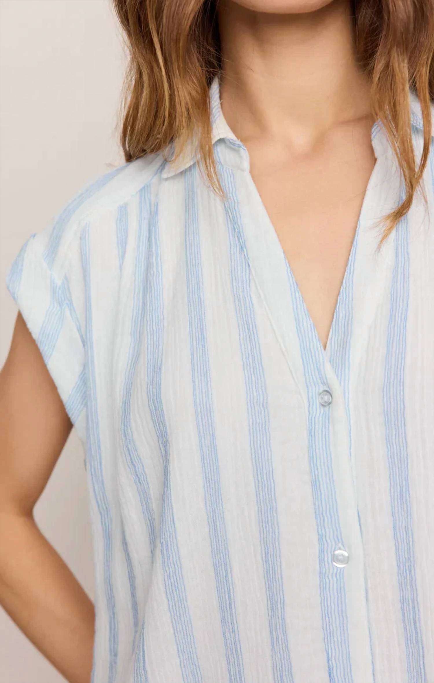 Z Supply - Shellbound Striped Gauze Dress