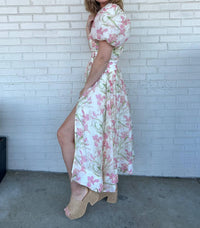 Astr - Sasilia Floral Midi Dress