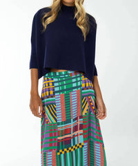 Briton Court - Fall Plaid Tiffany Skirt