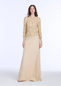 Emily Shalant - Taffeta Bias Long Skirt
