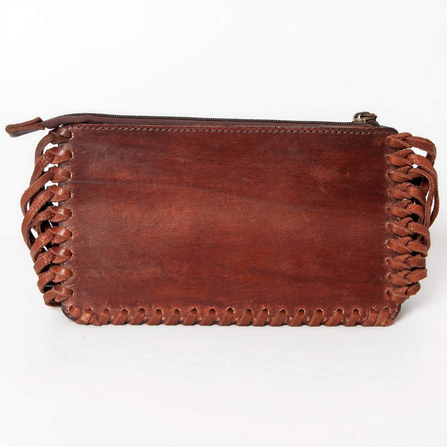 American Darling - Women's High Quality Genuine Full Grain Leather Wristlet