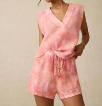 Faherty - Dune Cotton Gauze Drawstring Short