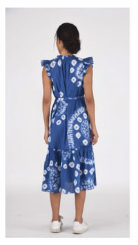 Ash & Eden - Women's Sleeveless Tie Dye Maxi Dress