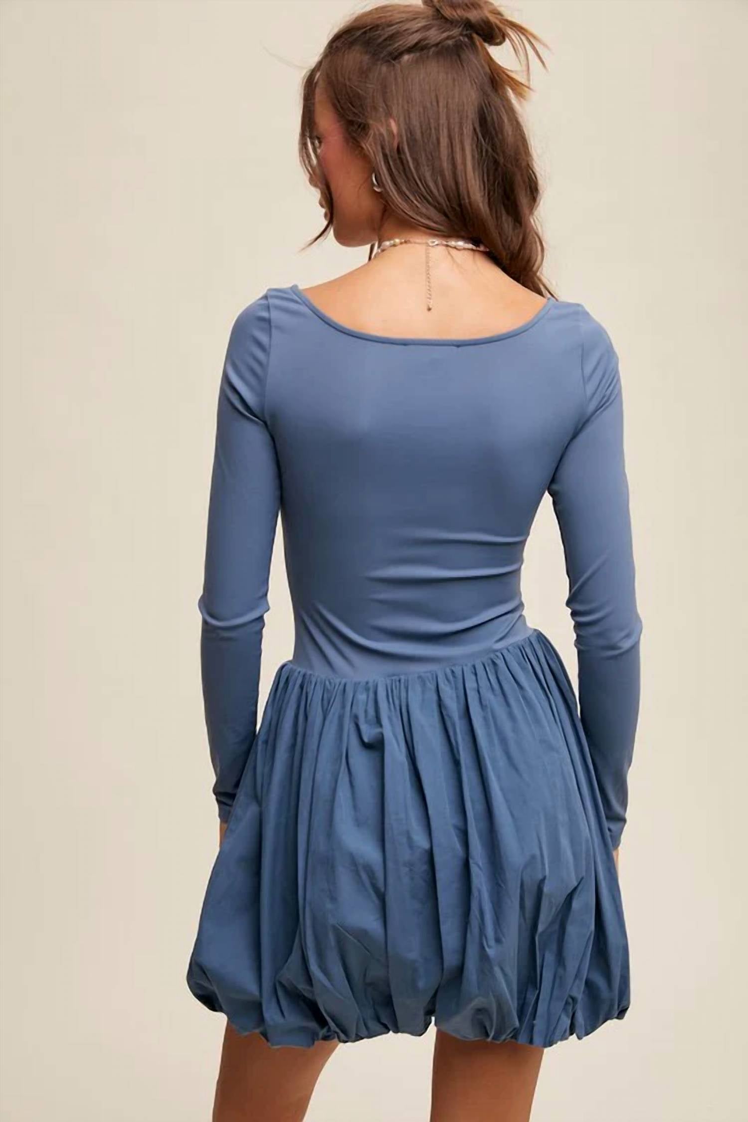 Listicle - Square Neck Dress Romper