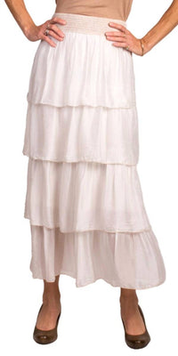 Gigi Moda - Carrie Ruffled Maxi Skirt