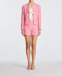 Weill - Tweed Jacket With Braid Galonnee