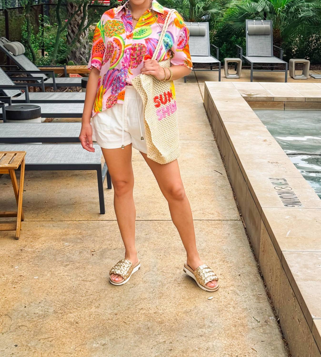 Tolani - Tropical Vacay Top