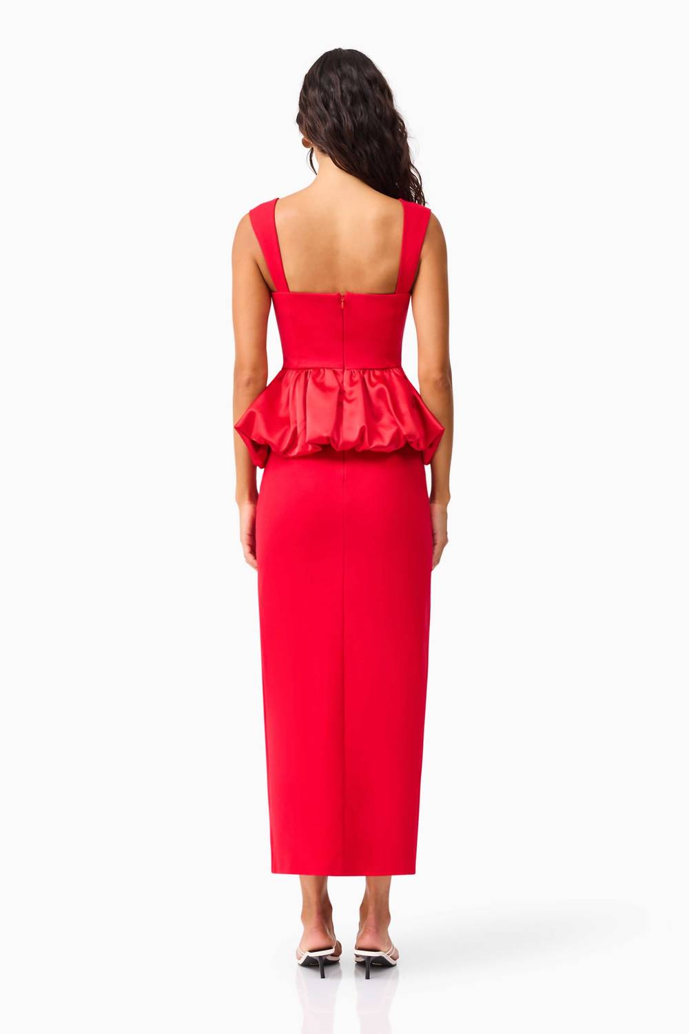 ELLIATT Yasmine Tank Top in red - women's tank top - detail view