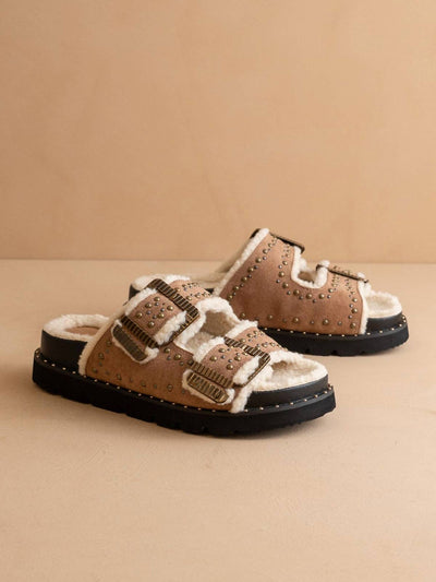 Oasis Society - Women's Gaylen Fleece-lined Slide