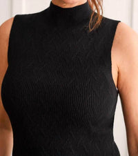 Tribal - Mock Neck Top