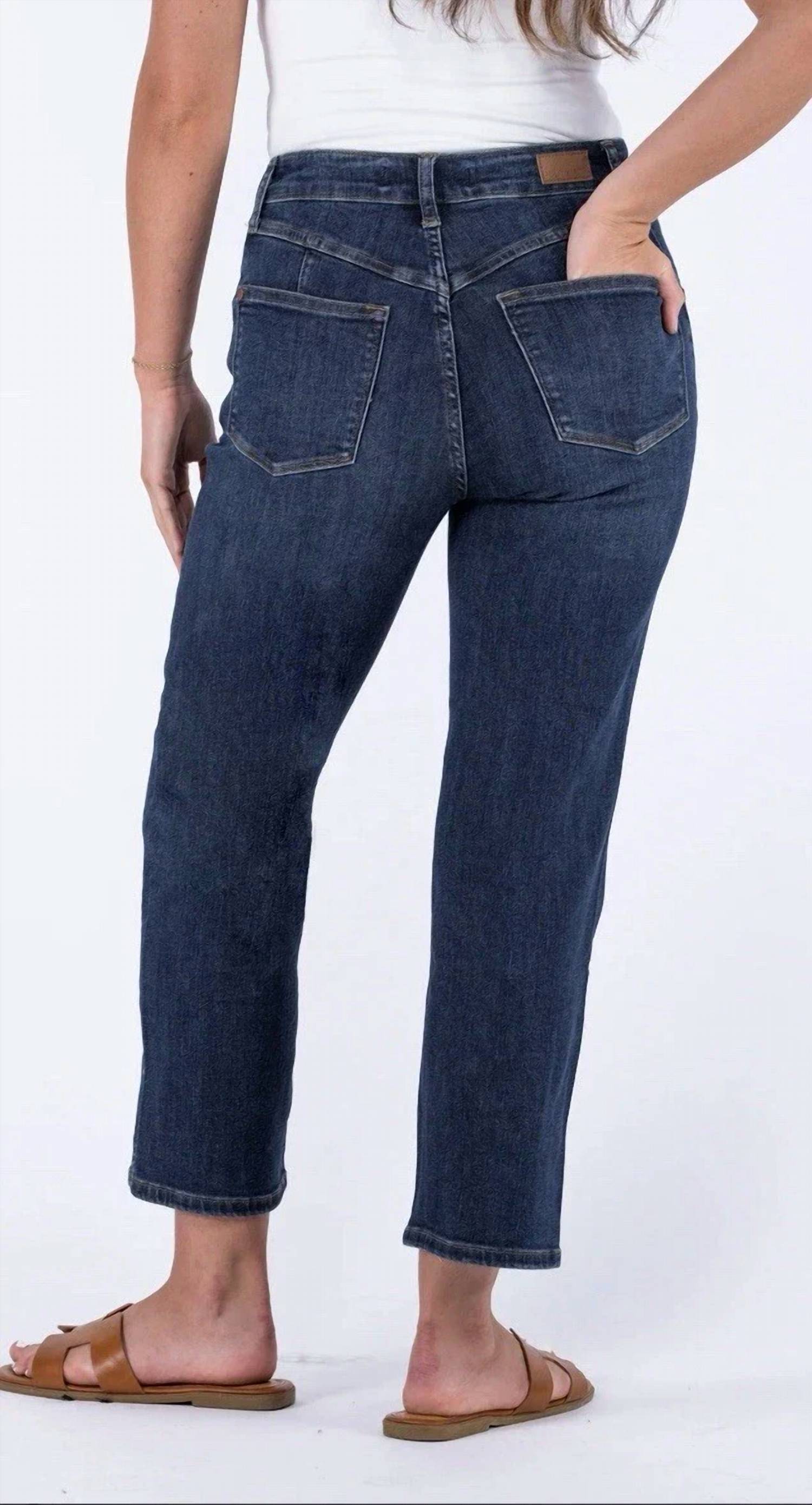 Judy Blue - Center Stage High Rise Cropped Denim Jeans