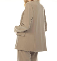 Joseph Ribkoff - Open Front Long Sleeve Blazer