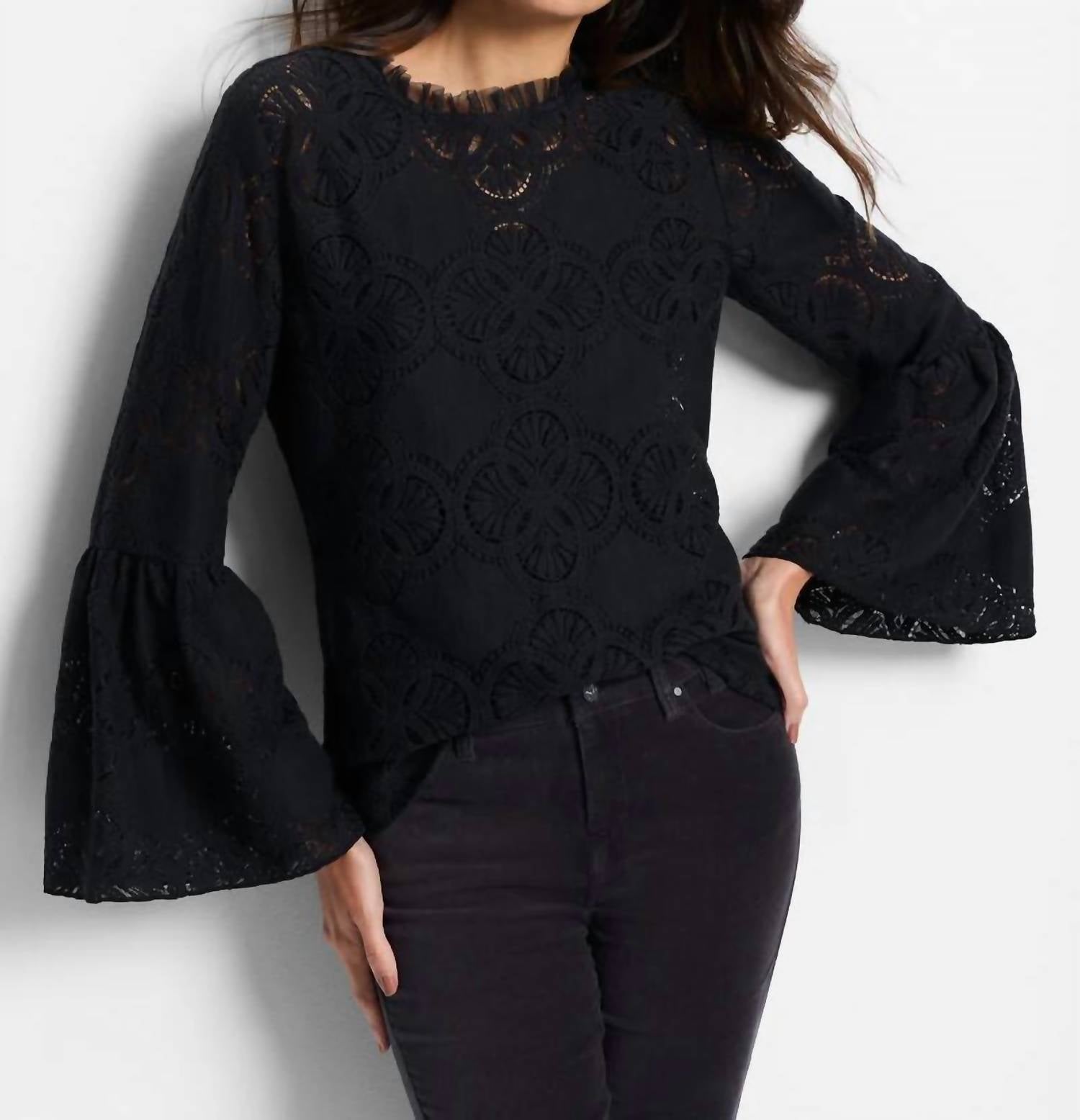 Nic + Zoe - Lark Lace Statement Top