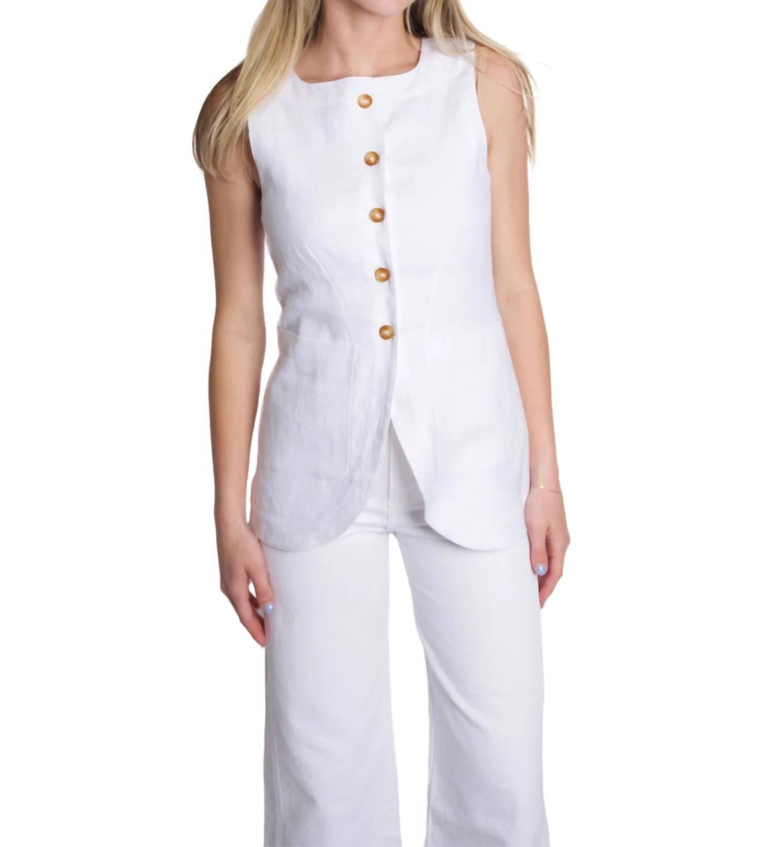 Posse - Emma Rounded Hem Vest