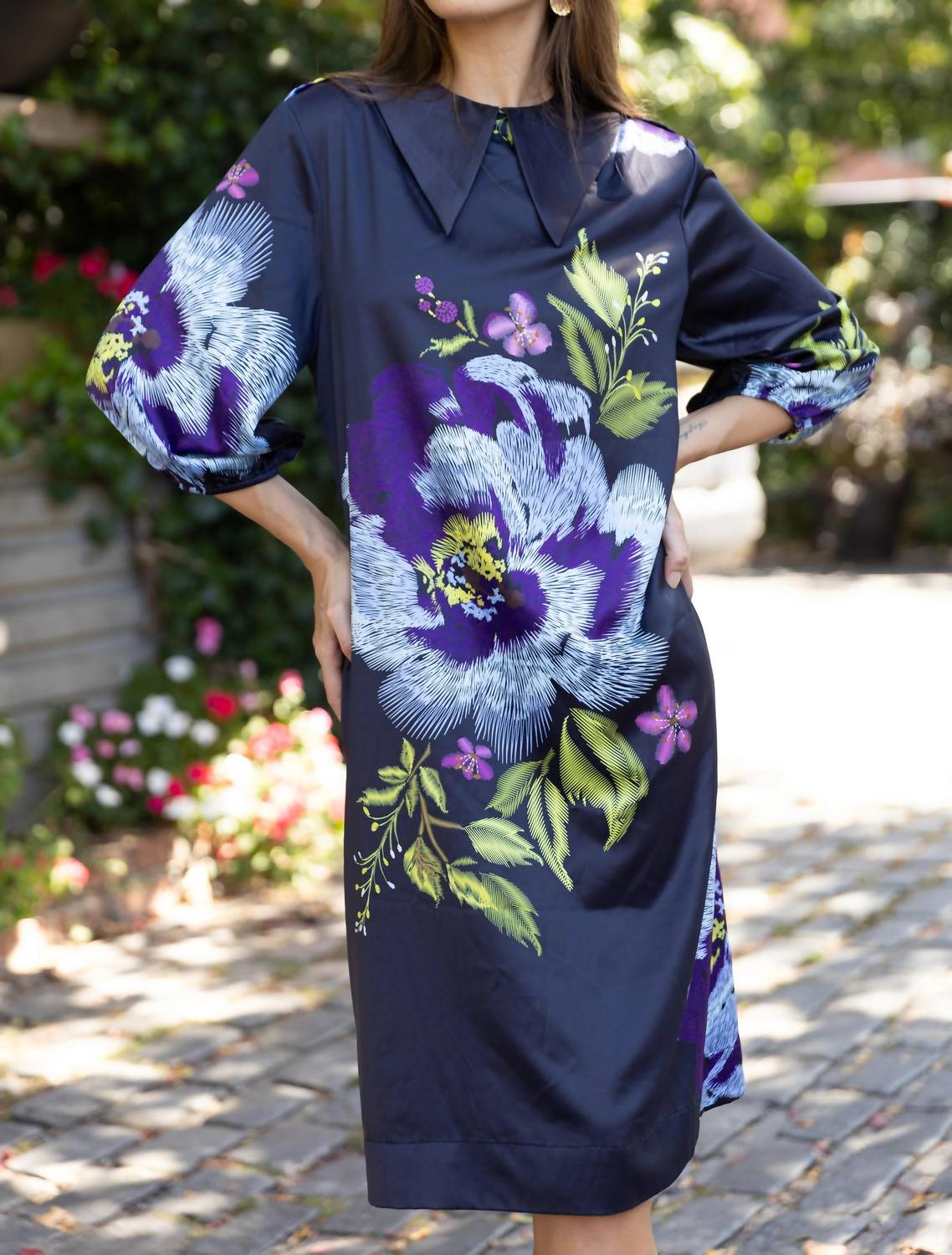 Banse Couture - Cotton Floral Dress
